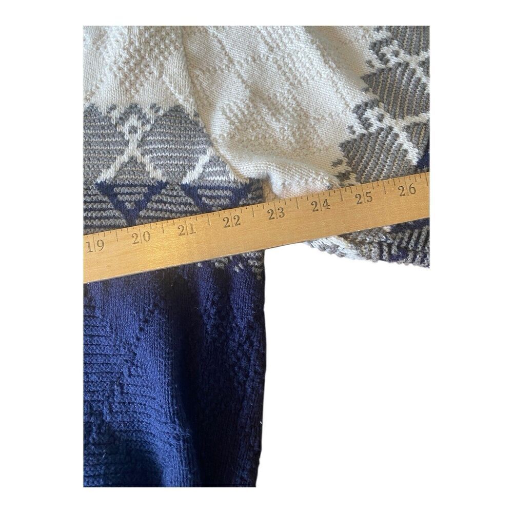 Cypress Links Sweater Pullover Golf Vneck Embroidered Golfer Cotton Sz L - Picture 10 of 12